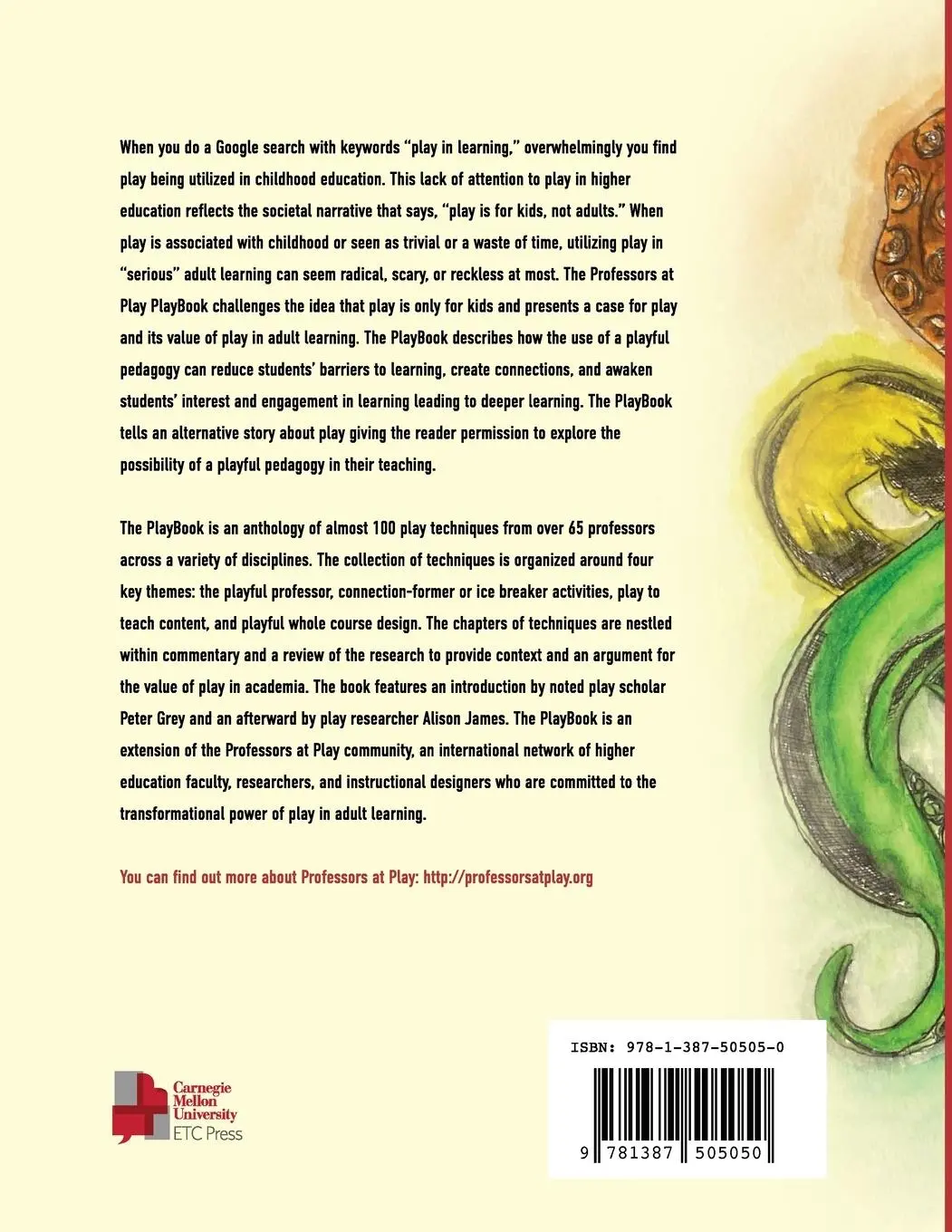 Rückseite: 9781387505050 | Professors at Play PlayBook | Lisa Forbes (u. a.) | Taschenbuch | 2022
