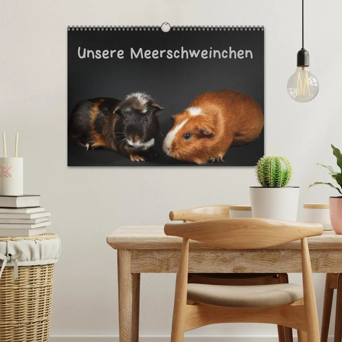 Bild: 9783457905050 | Unsere Meerschweinchen (Wandkalender 2026 DIN A3 quer), CALVENDO...