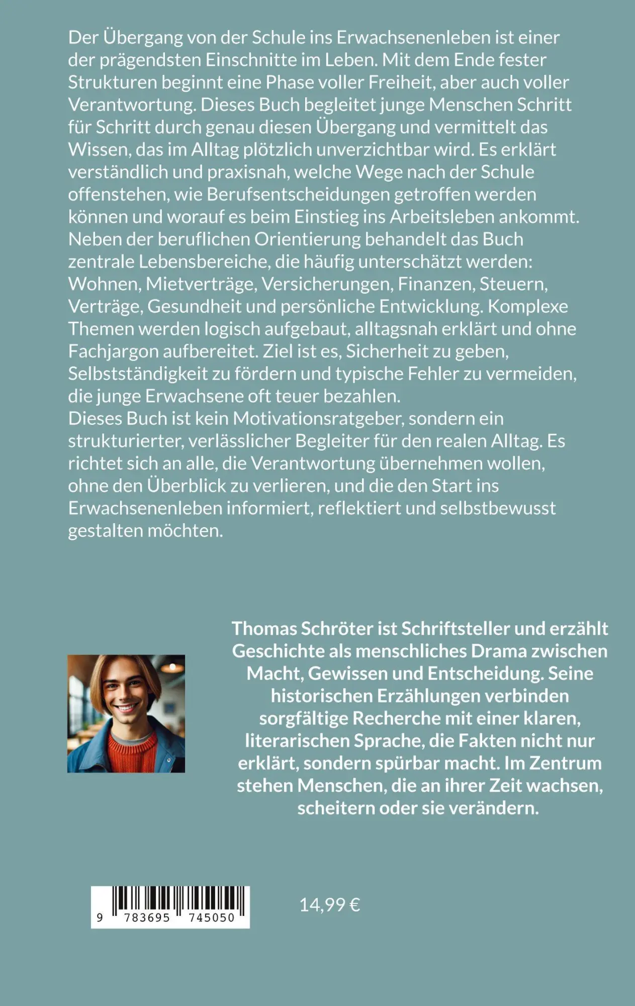 Rückseite: 9783695745050 | Der Start ins Erwachsenenleben | Was du nach der Schule wissen musst