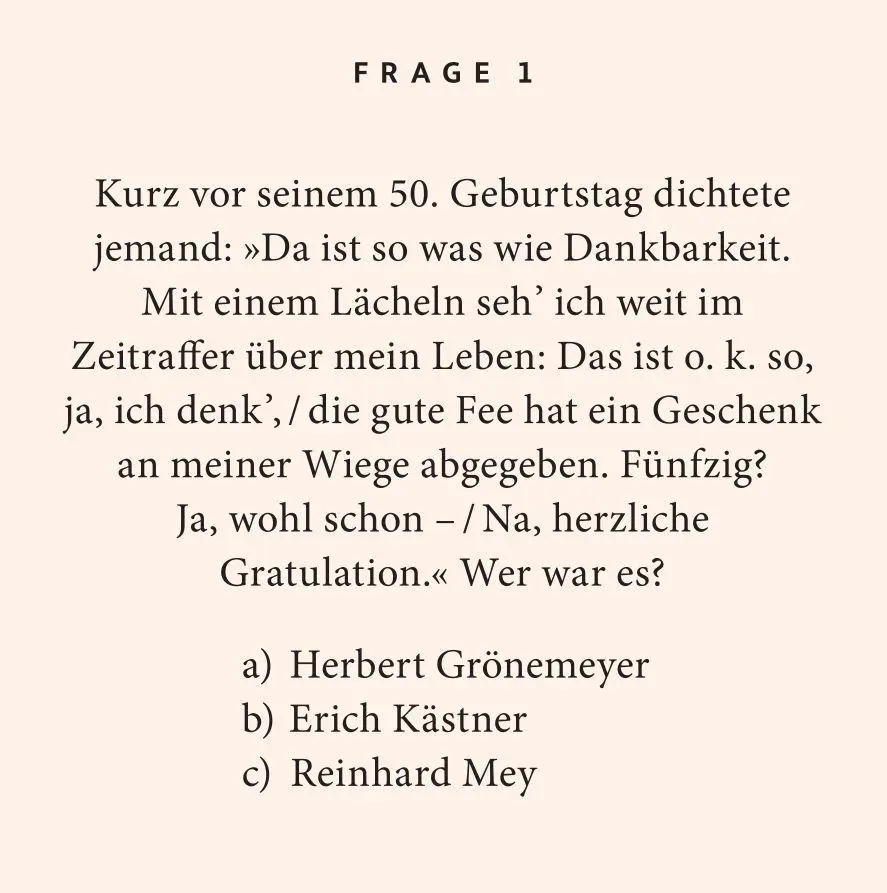 Bild: 9783899785050 | 50. Geburtstag. Das Quiz | Birte Stährmann (u. a.) | Taschenbuch