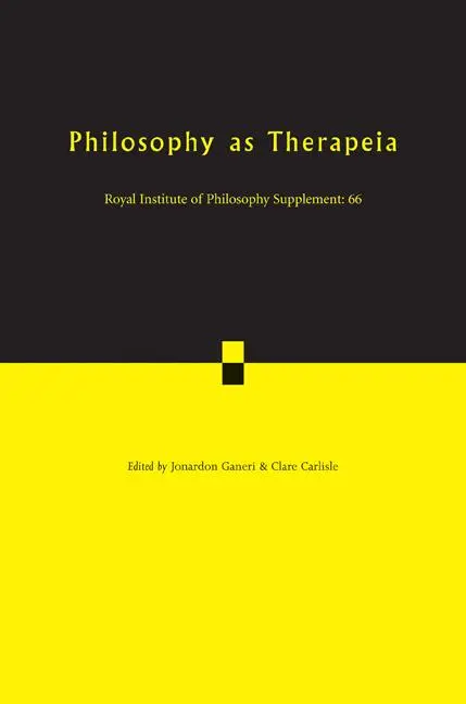 Cover: 9780521165150 | Philosophy as Therapeia | Clare Carlisle (u. a.) | Taschenbuch | 2010
