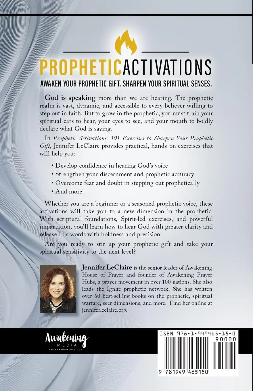 Rückseite: 9781949465150 | Prophetic Activations | Jennifer Leclaire | Taschenbuch | Englisch