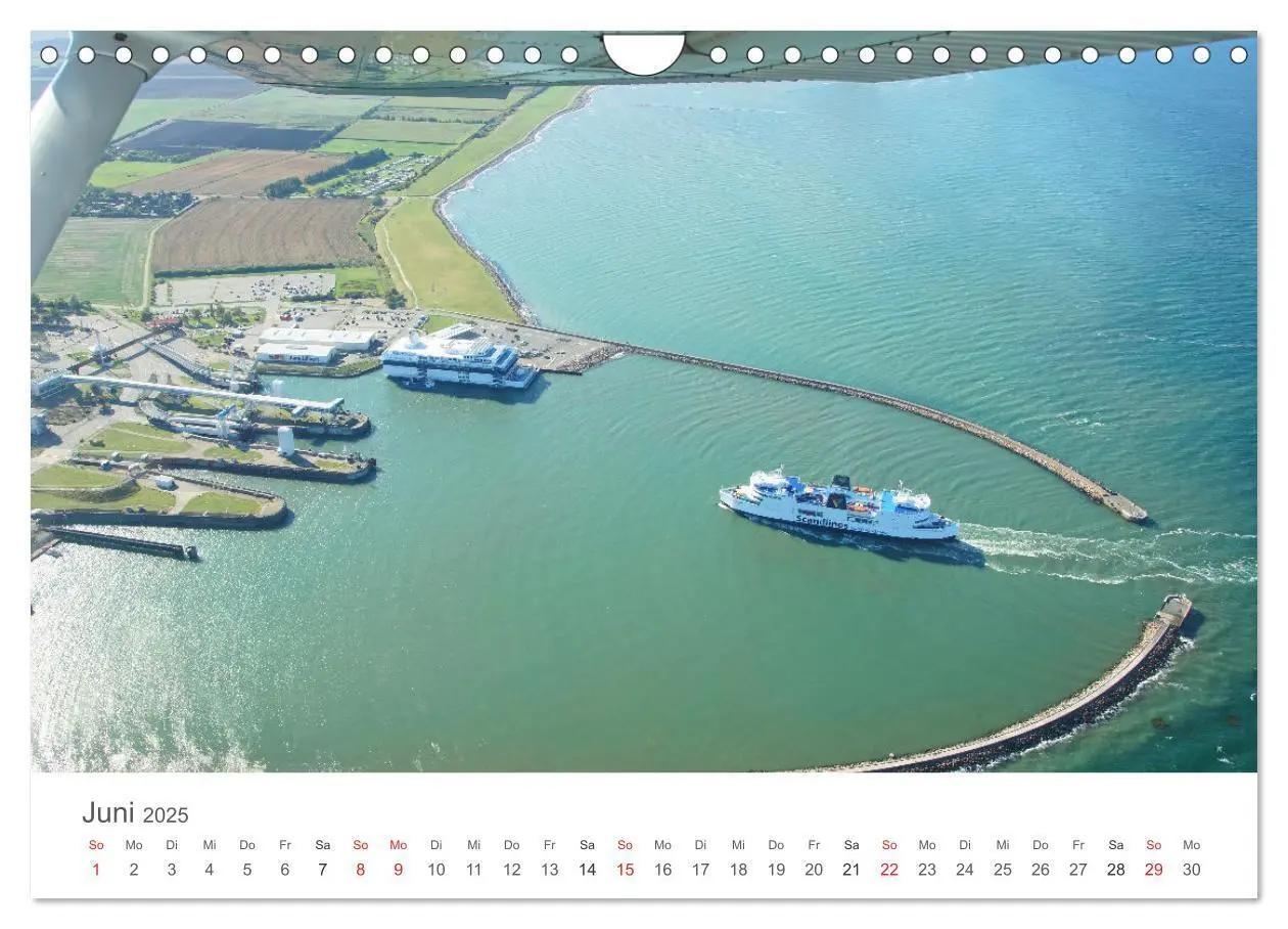 Bild: 9783435115150 | Fehmarn aus der Luft (Wandkalender 2025 DIN A4 quer), CALVENDO...