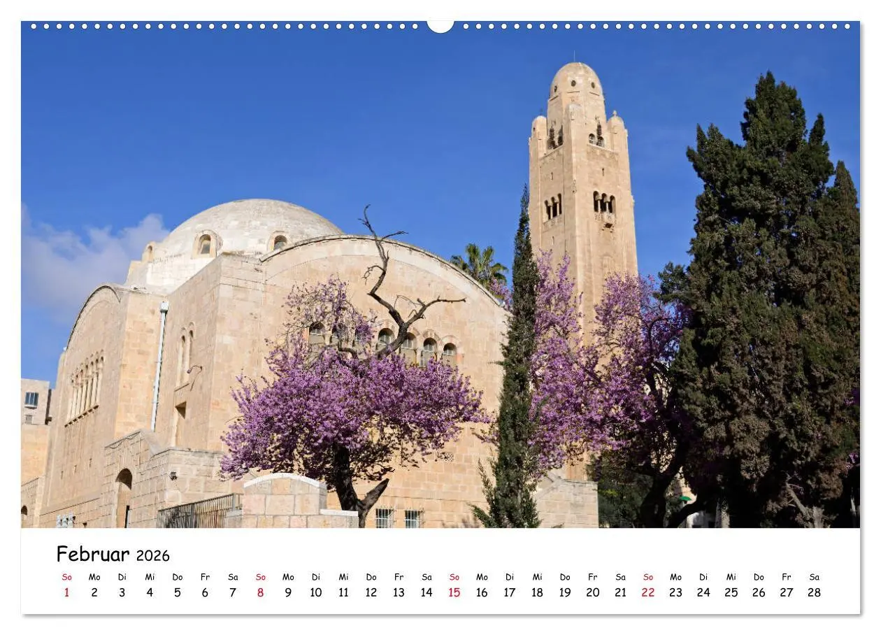 Bild: 9783457685150 | Traumziel Israel (hochwertiger Premium Wandkalender 2026 DIN A2...