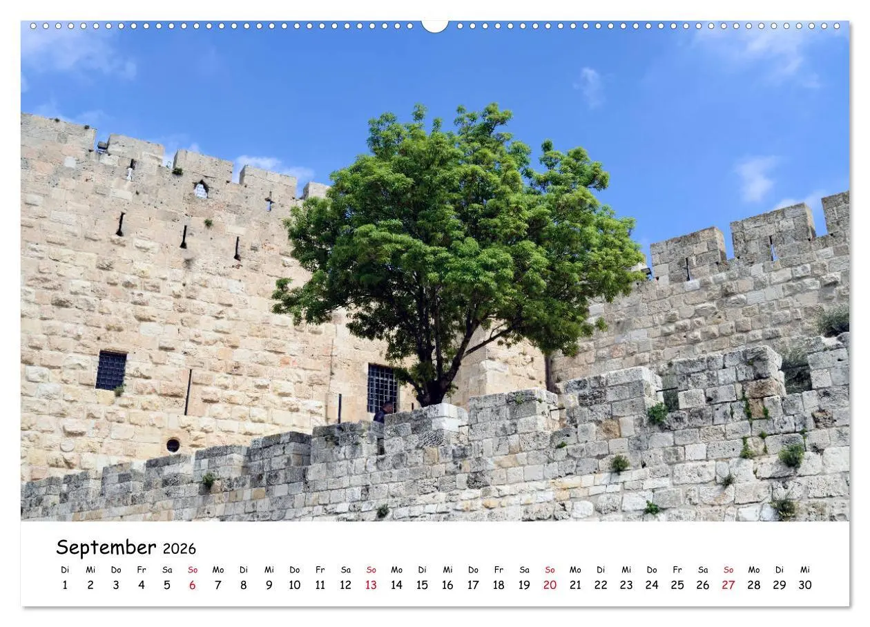 Bild: 9783457685150 | Traumziel Israel (hochwertiger Premium Wandkalender 2026 DIN A2...