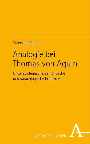 Cover: 9783495995150 | Analogie bei Thomas von Aquin | Valentina Spune | Taschenbuch | 496 S.