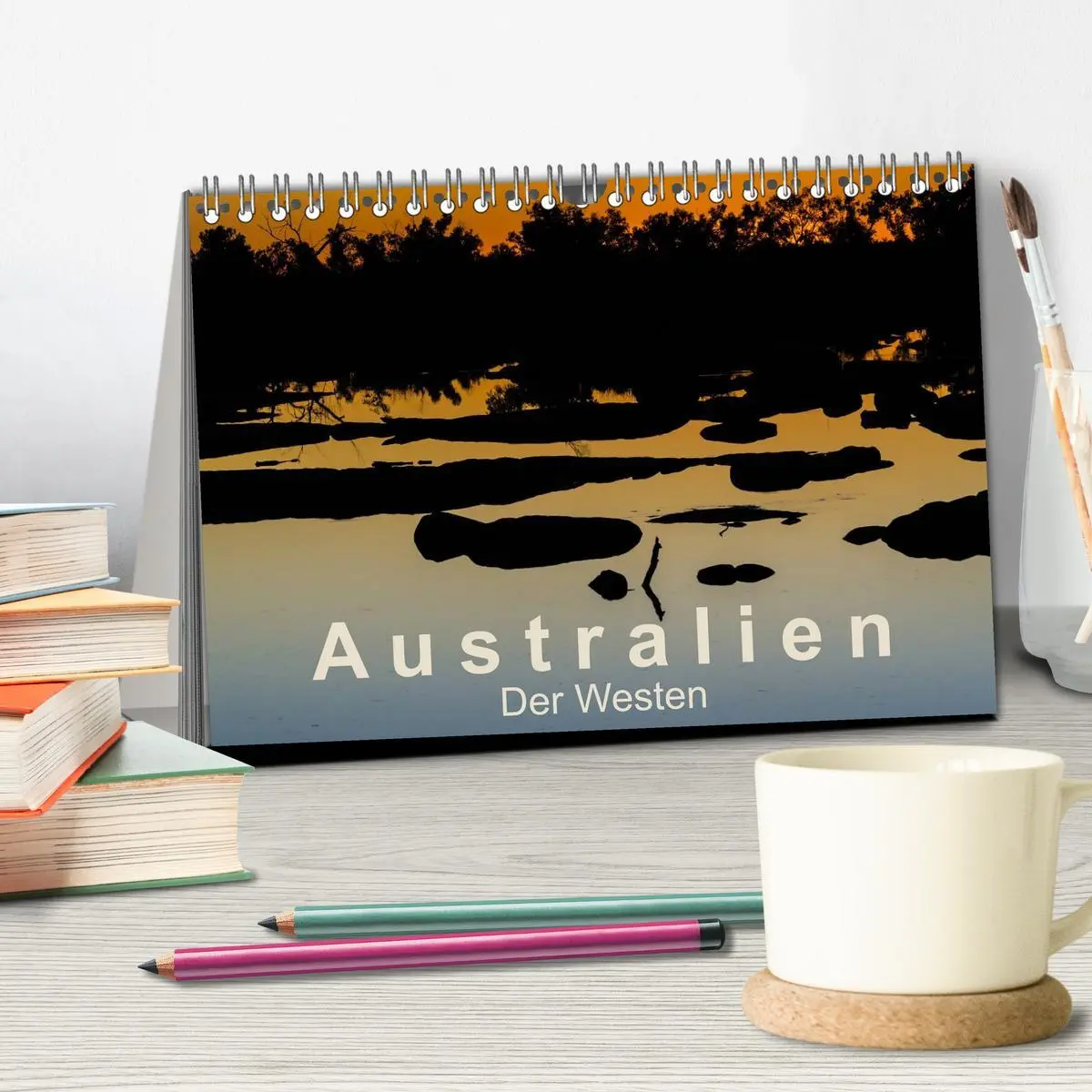 Bild: 9783516155150 | Australien - Der Westen (Tischkalender 2026 DIN A5 quer), CALVENDO...