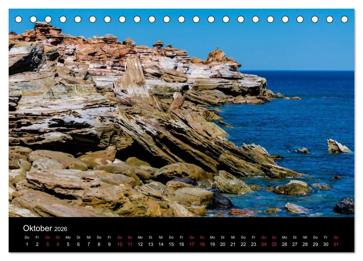 Bild: 9783516155150 | Australien - Der Westen (Tischkalender 2026 DIN A5 quer), CALVENDO...