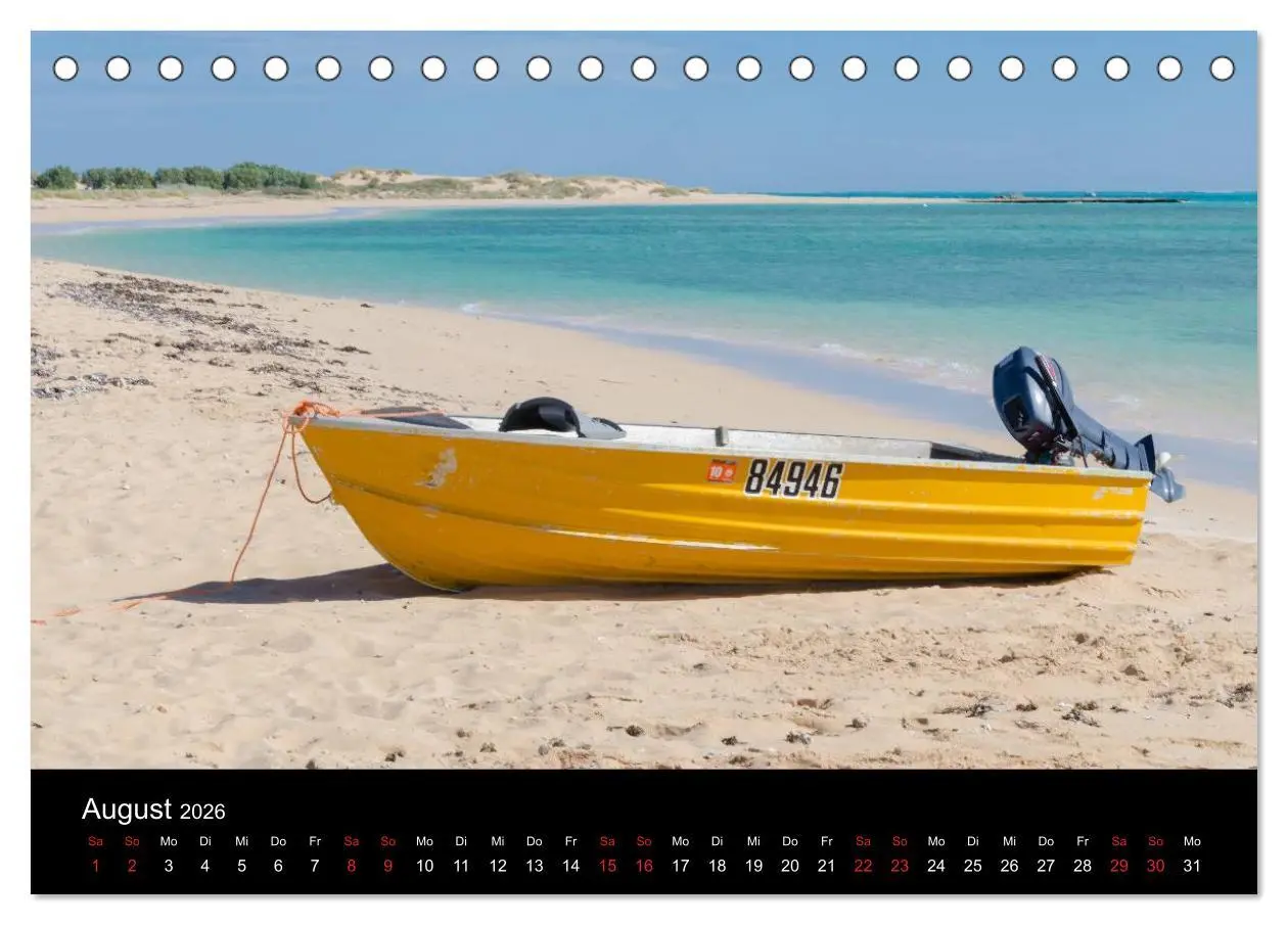 Bild: 9783516155150 | Australien - Der Westen (Tischkalender 2026 DIN A5 quer), CALVENDO...