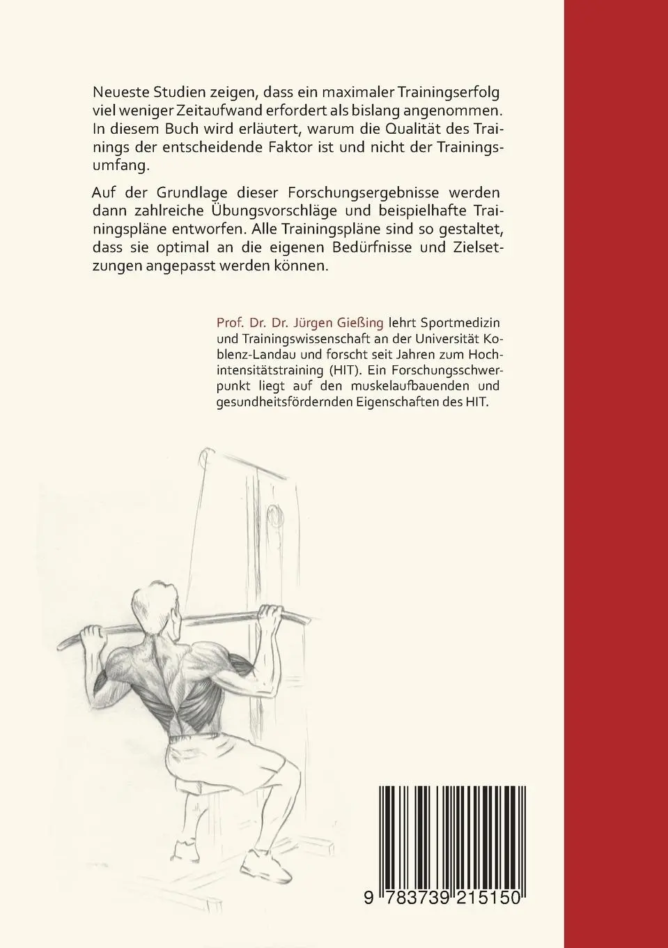 Rückseite: 9783739215150 | Muskeln in Minuten | Jürgen Gießing | Taschenbuch | 204 S. | Deutsch