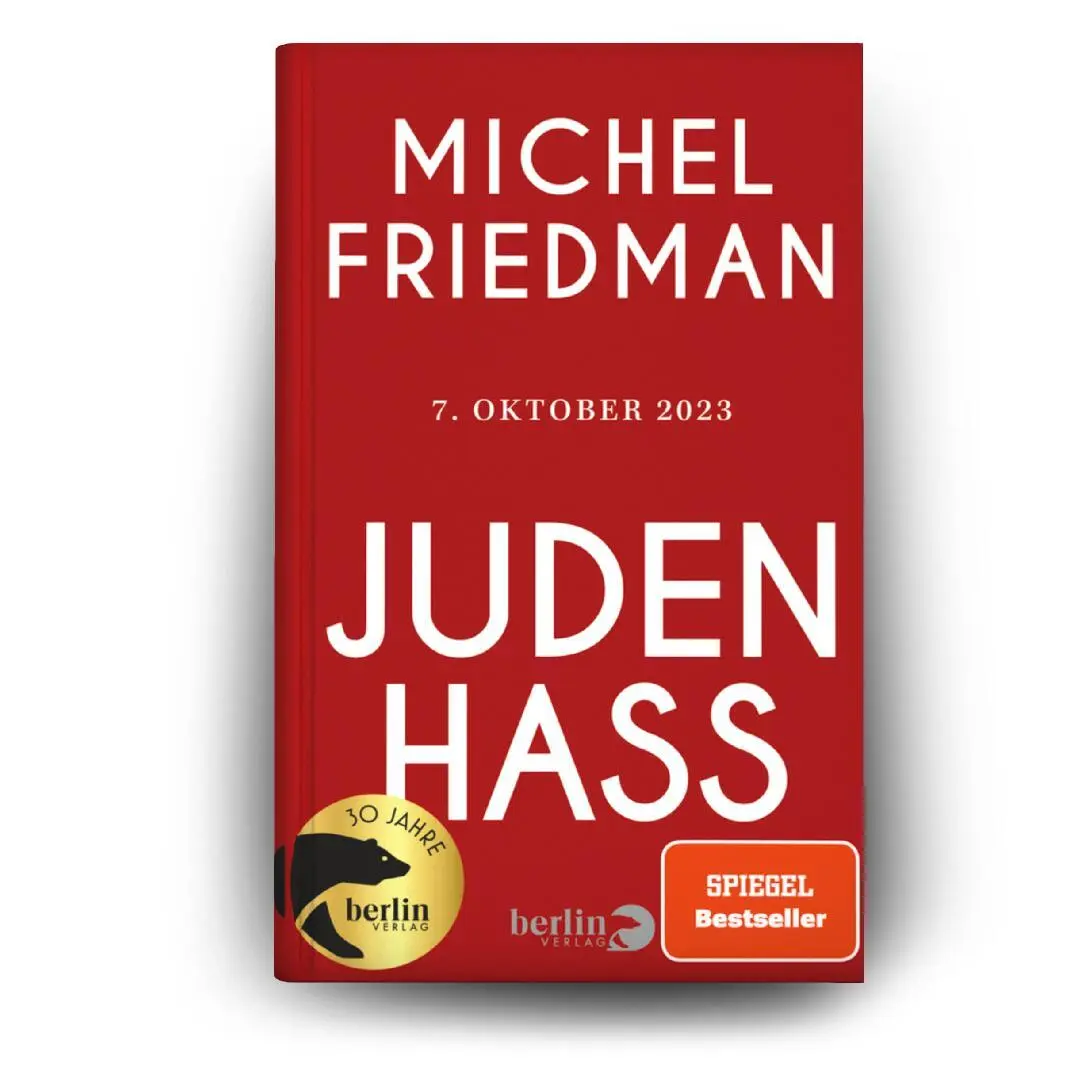 Bild: 9783827015150 | Judenhass | 7. Oktober 2023 | Michel Friedman | Buch | 112 S. | 2024