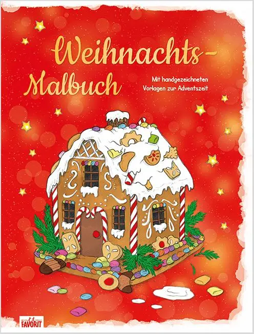 Cover: 9783849415150 | Weihnachts-Malbuch | Mit handgezeichneten Vorlagen | Taschenbuch