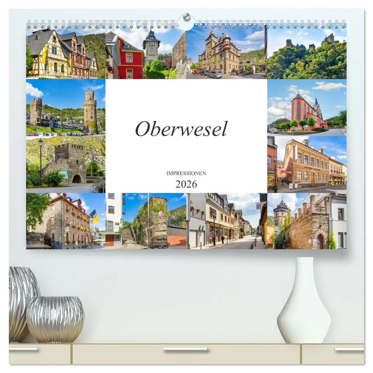 Cover: 9783457675250 | Oberwesel Impressionen (hochwertiger Premium Wandkalender 2026 DIN...