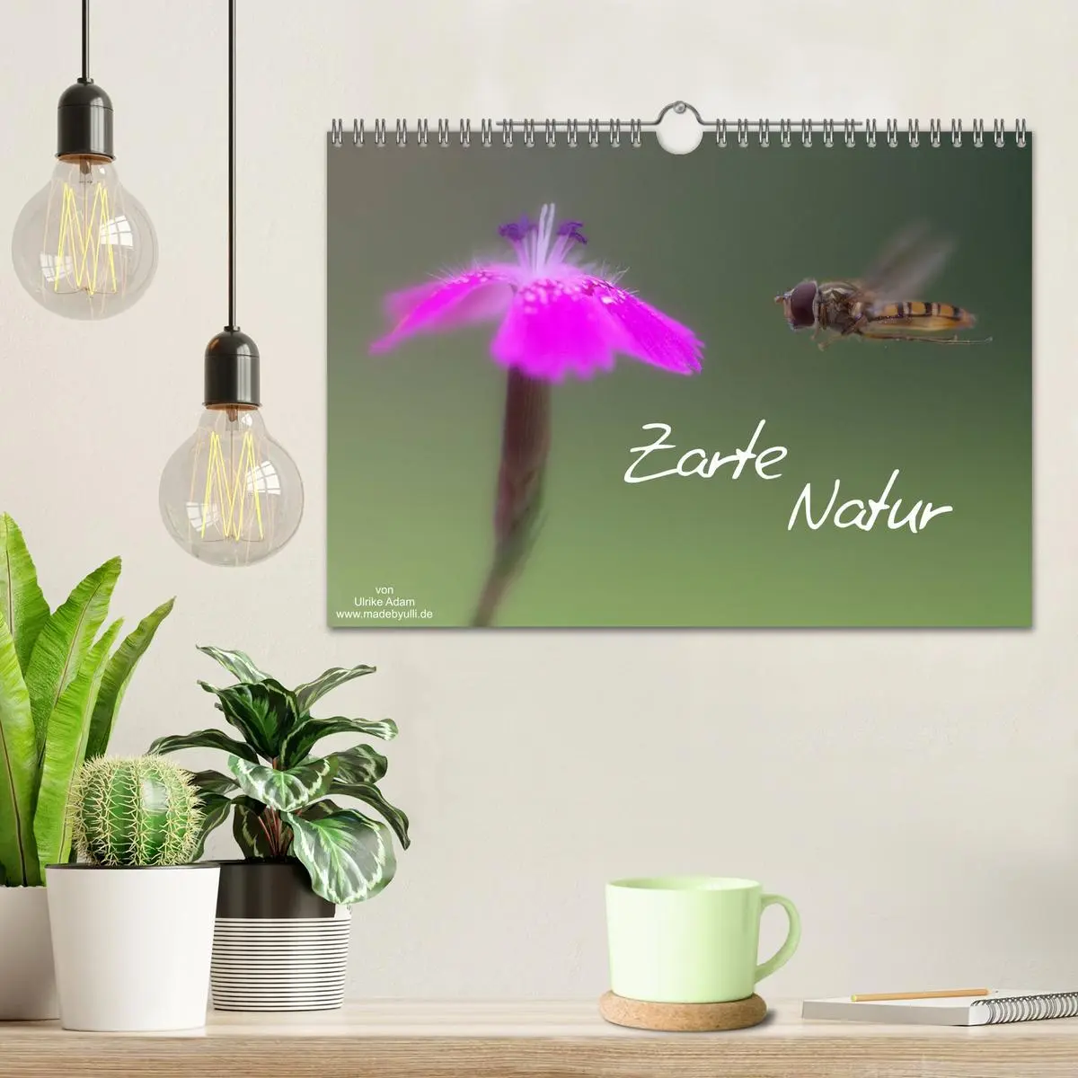 Bild: 9783516215250 | Zarte Natur 2026 (Wandkalender 2026 DIN A4 quer), CALVENDO...