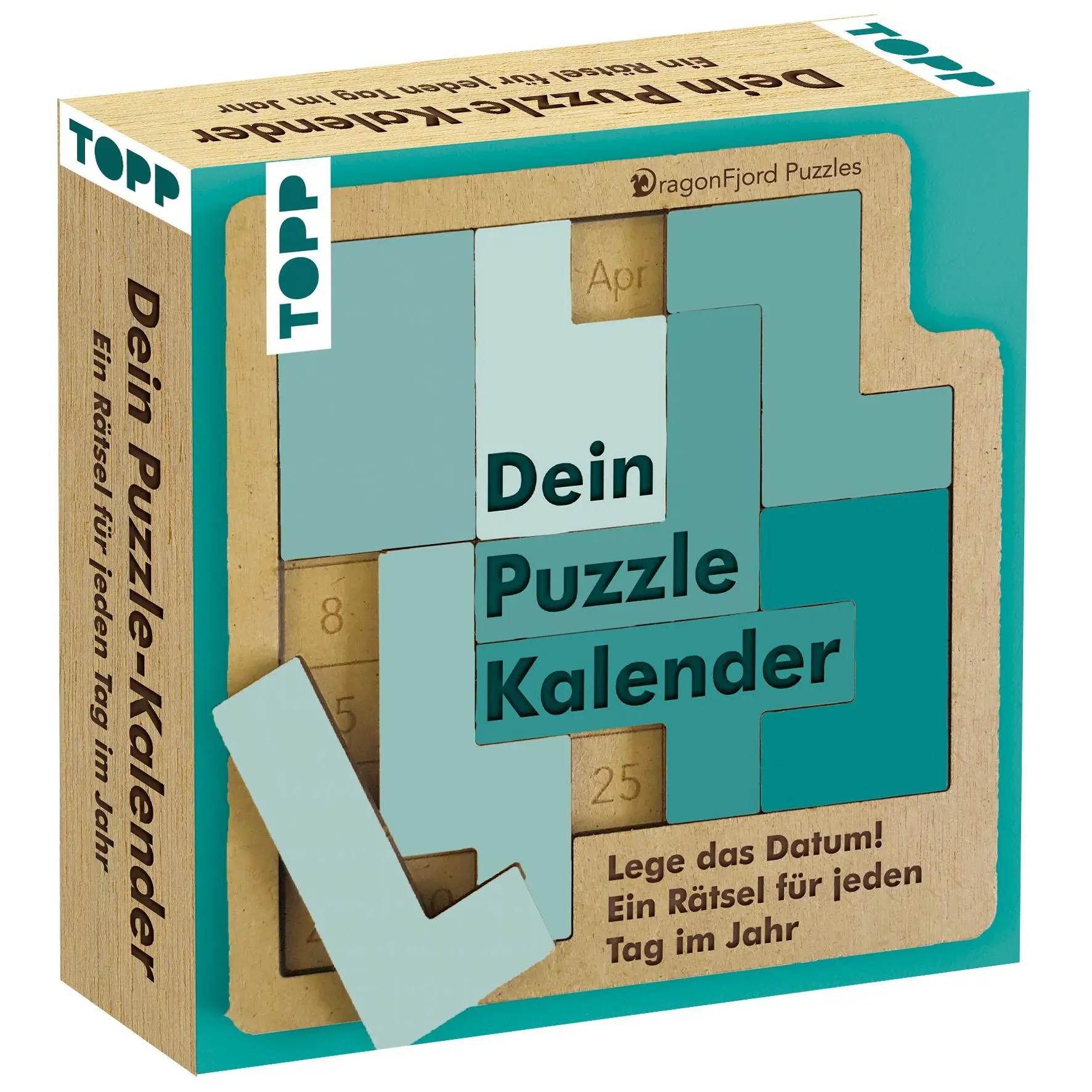 Cover: 4007742185350 | Dein Puzzle-Kalender. Lege das Datum - ein Rätsel für jeden Tag im...