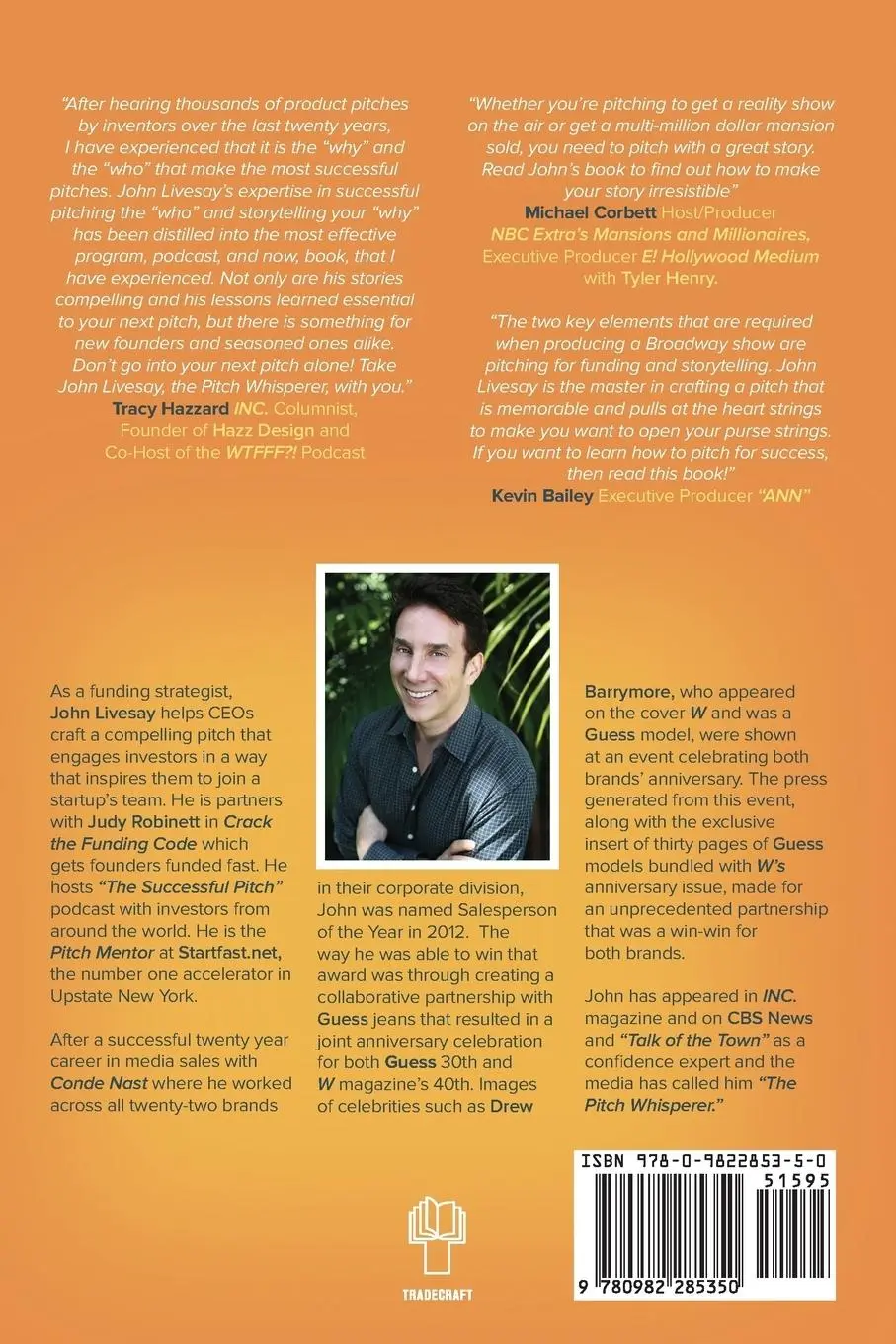 Rückseite: 9780982285350 | The Successful Pitch: Conversations About Going from Invisible to...