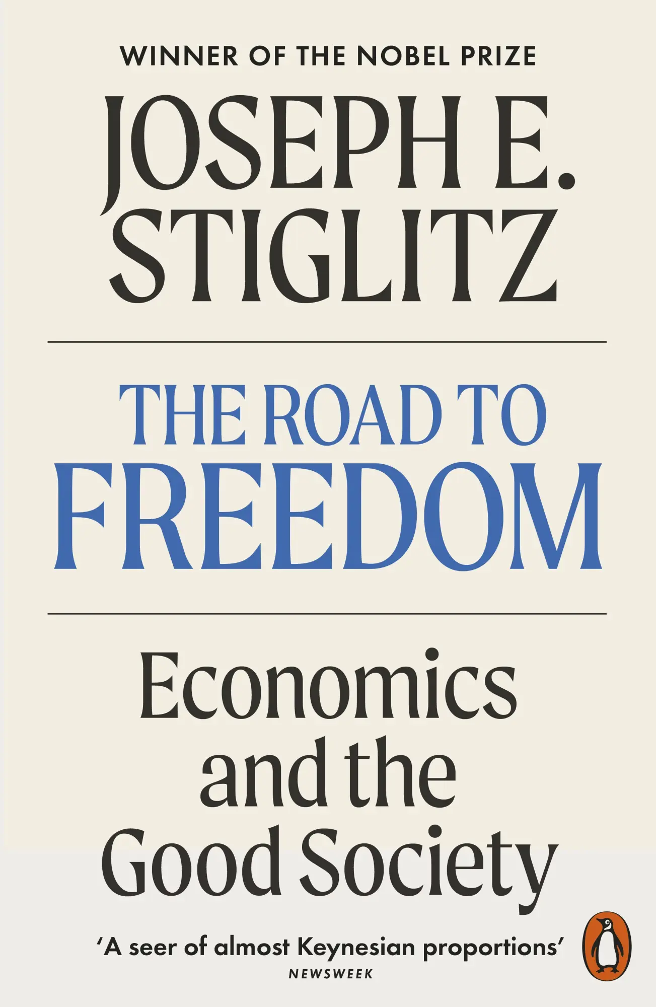 Cover: 9781802065350 | The Road to Freedom | Economics and the Good Society | Stiglitz | Buch
