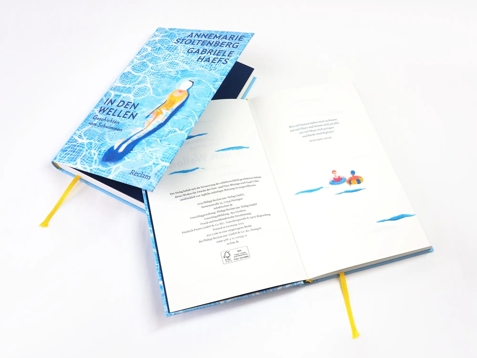 Bild: 9783150115350 | In den Wellen | Geschichten vom Schwimmen | Stoltenberg (u. a.) | Buch