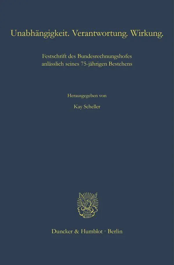 Unabhängigkeit. Verantwortung. Wirkung.