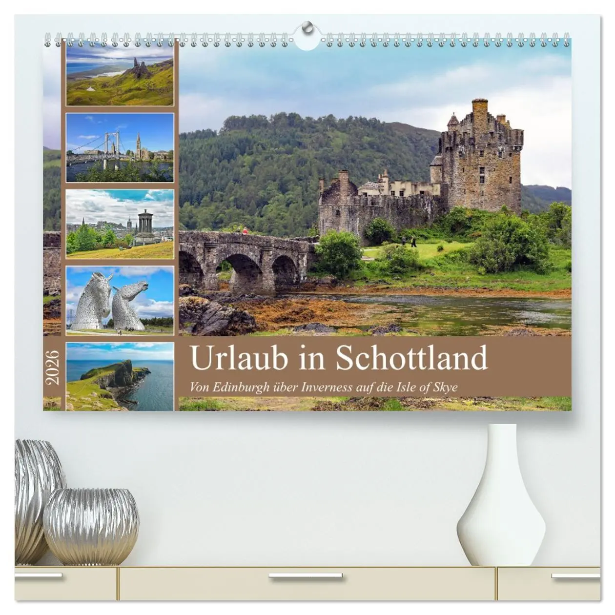 Cover: 9783457425350 | Urlaub in Schottland (hochwertiger Premium Wandkalender 2026 DIN A2...