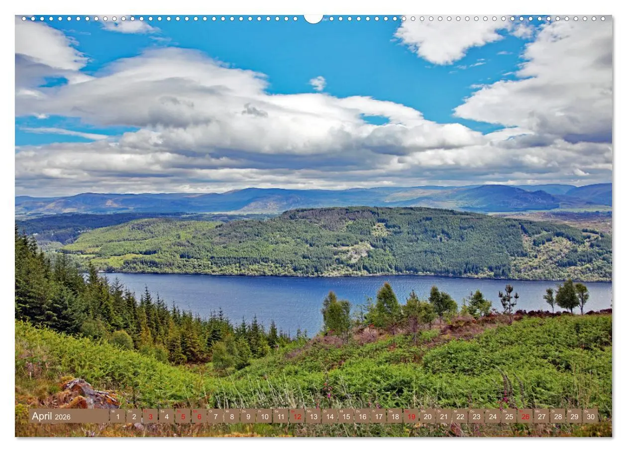 Bild: 9783457425350 | Urlaub in Schottland (hochwertiger Premium Wandkalender 2026 DIN A2...