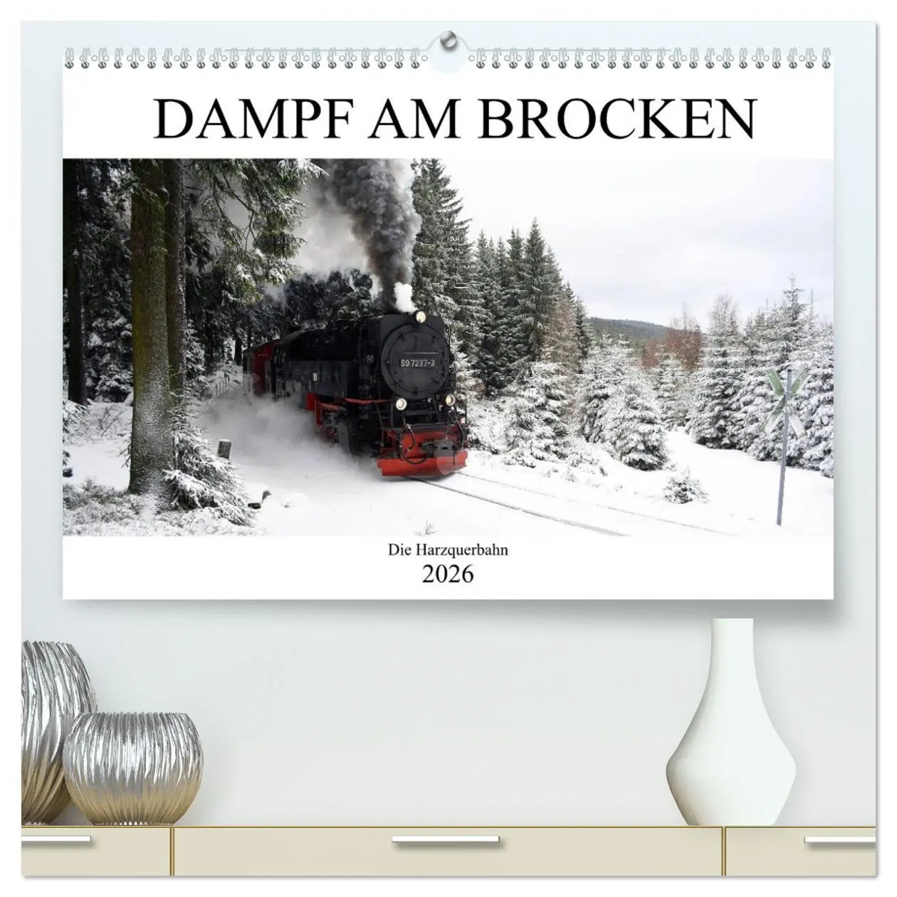 Cover: 9783457735350 | Dampf am Brocken - Die Harzquerbahn (hochwertiger Premium...