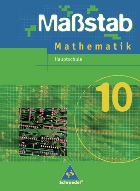 Cover: 9783507845350 | Maßstab 10. Mathematik. Schulbuch. Hauptschule. Niedersachsen,...
