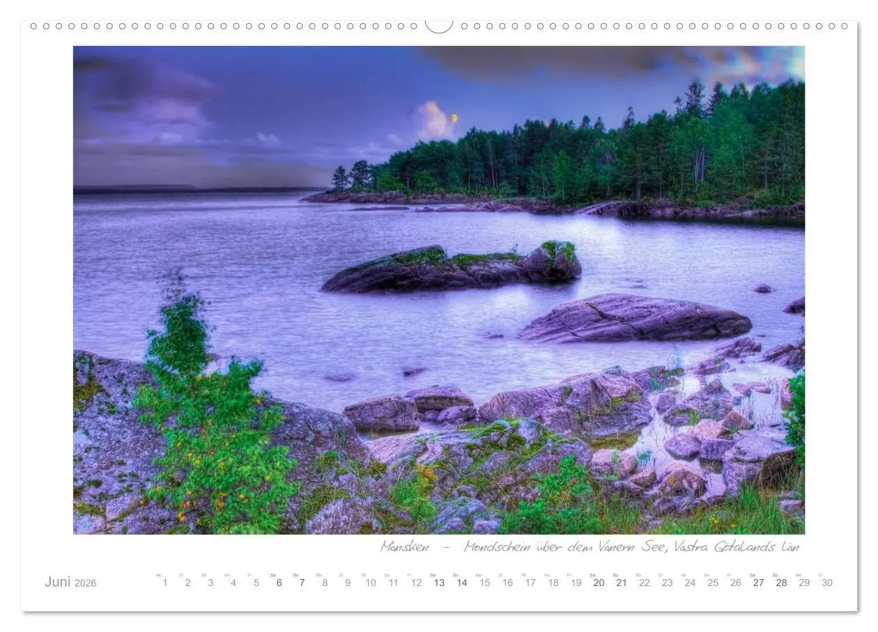 Bild: 9783516205350 | Sehnsucht Schweden - Sverige (Wandkalender 2026 DIN A2 quer),...