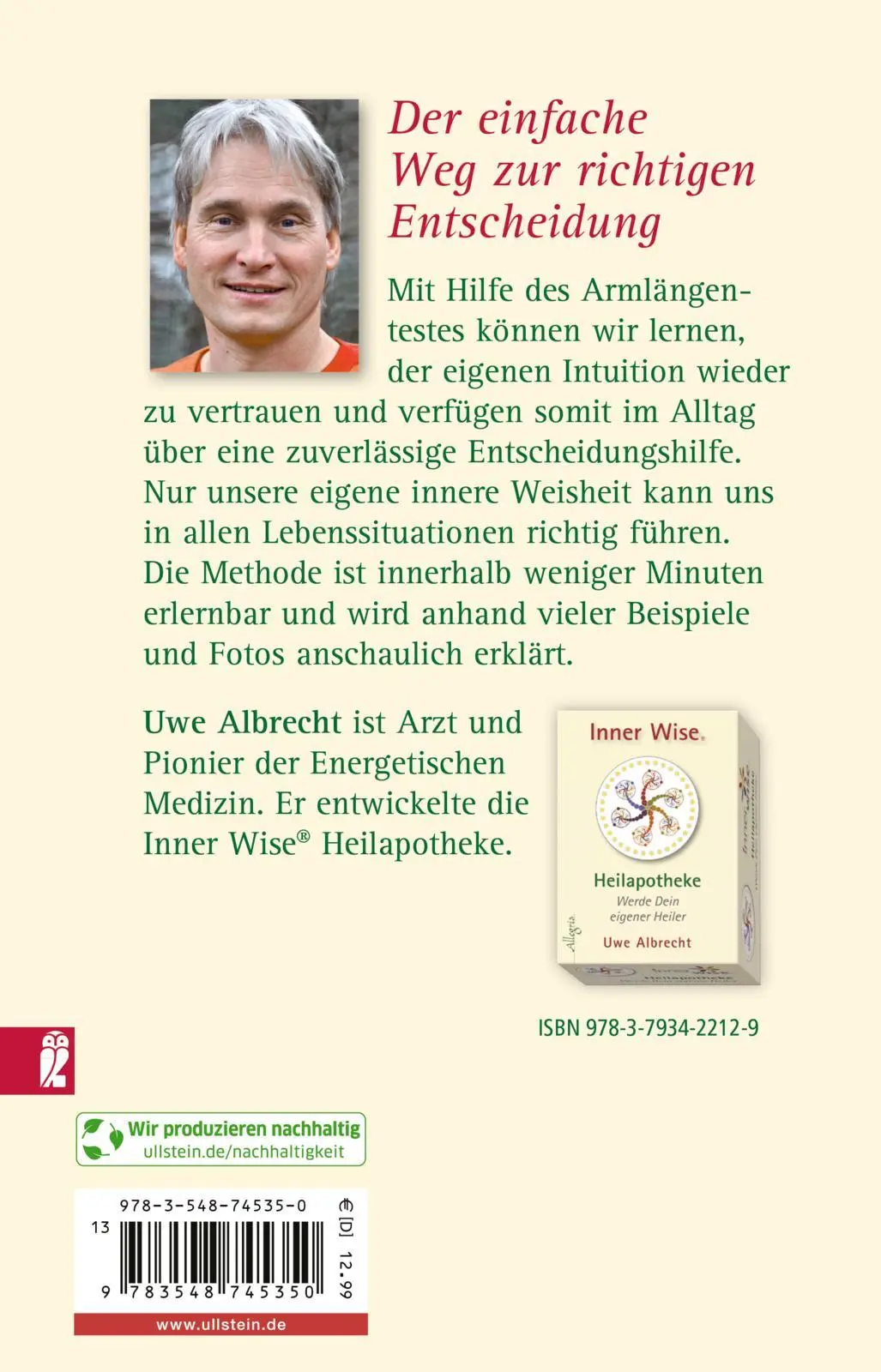 Rückseite: 9783548745350 | Ja/nein - So einfach kann das Leben sein | Uwe Albrecht | Taschenbuch