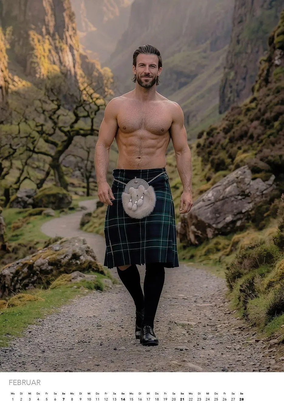 Bild: 9783960585350 | Men in Kilts Kalender 2027 | Schottlands stärkste Kerle | Kalender