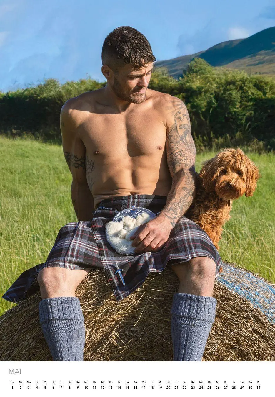 Bild: 9783960585350 | Men in Kilts Kalender 2027 | Schottlands stärkste Kerle | Kalender