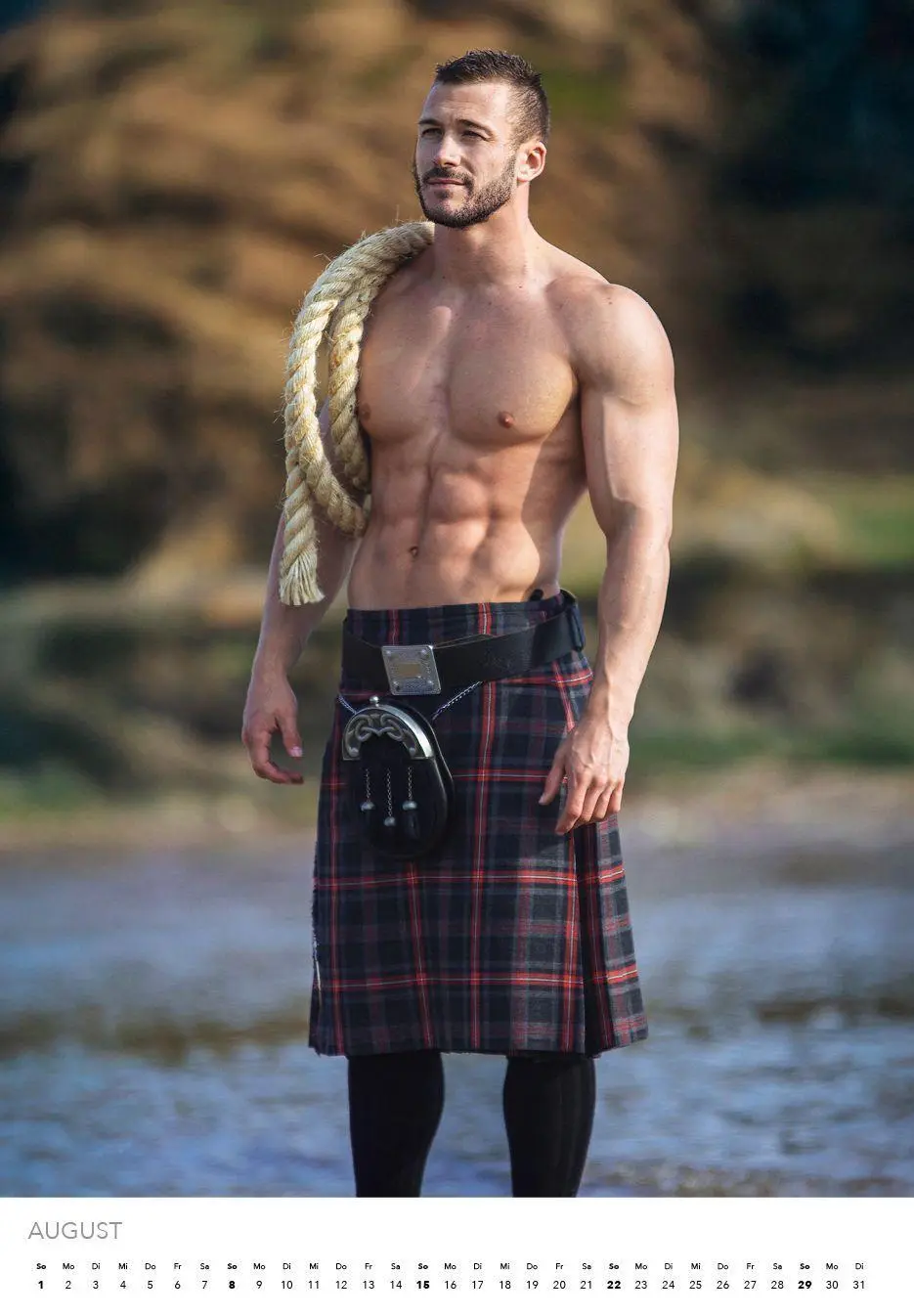 Bild: 9783960585350 | Men in Kilts Kalender 2027 | Schottlands stärkste Kerle | Kalender