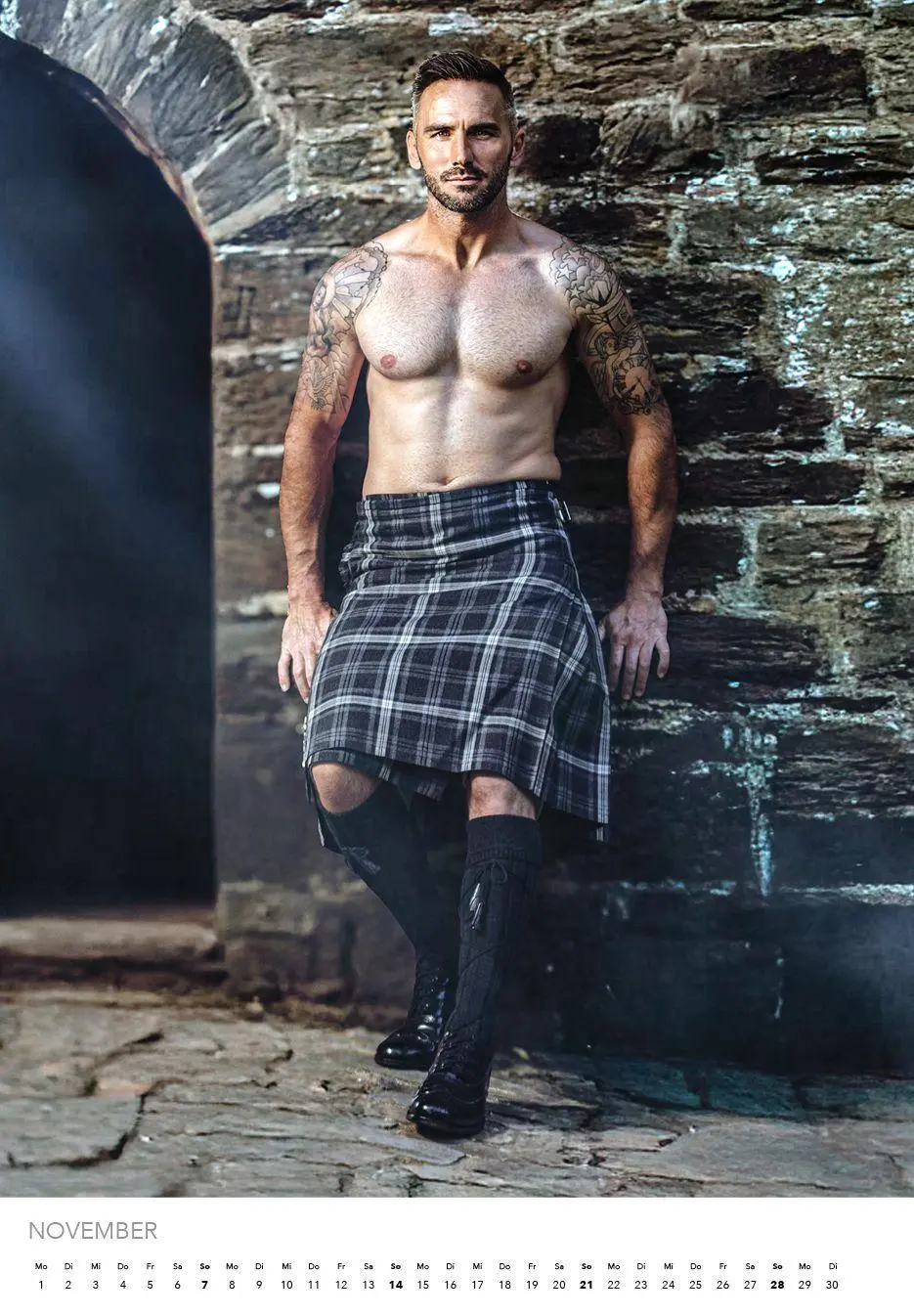 Bild: 9783960585350 | Men in Kilts Kalender 2027 | Schottlands stärkste Kerle | Kalender