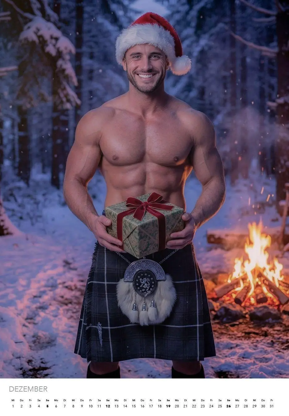 Bild: 9783960585350 | Men in Kilts Kalender 2027 | Schottlands stärkste Kerle | Kalender