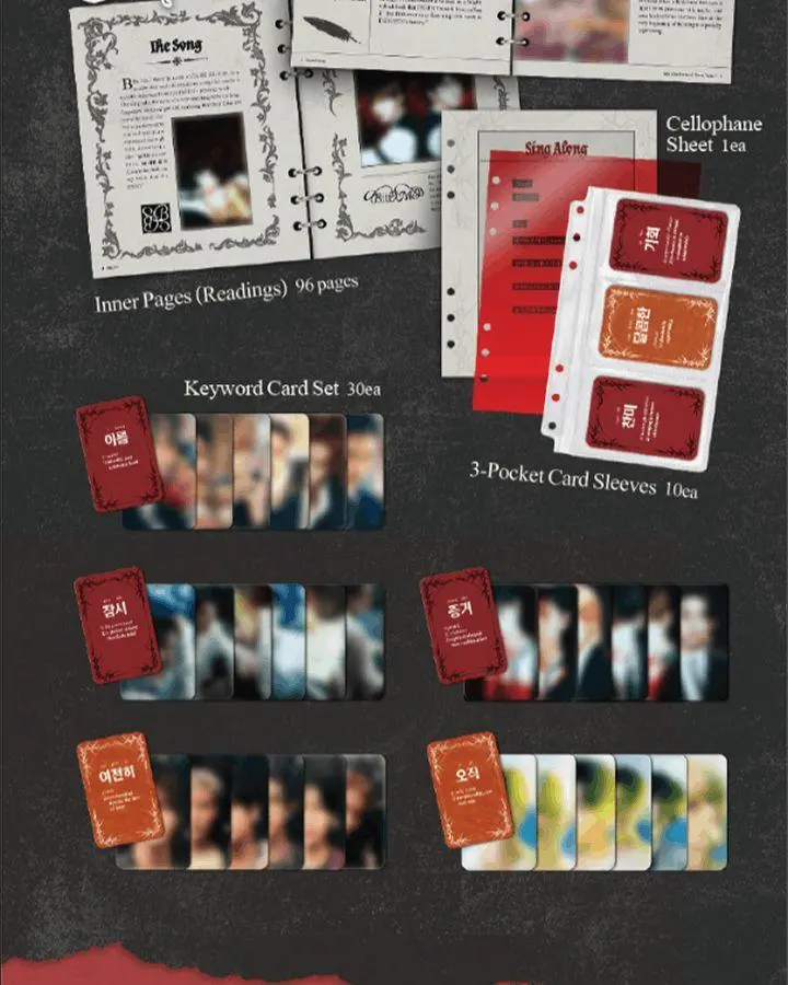 Bild: 9791194415350 | ENHYPEN Lyrics Guide Binder Book | CAKE Corporation | Taschenbuch