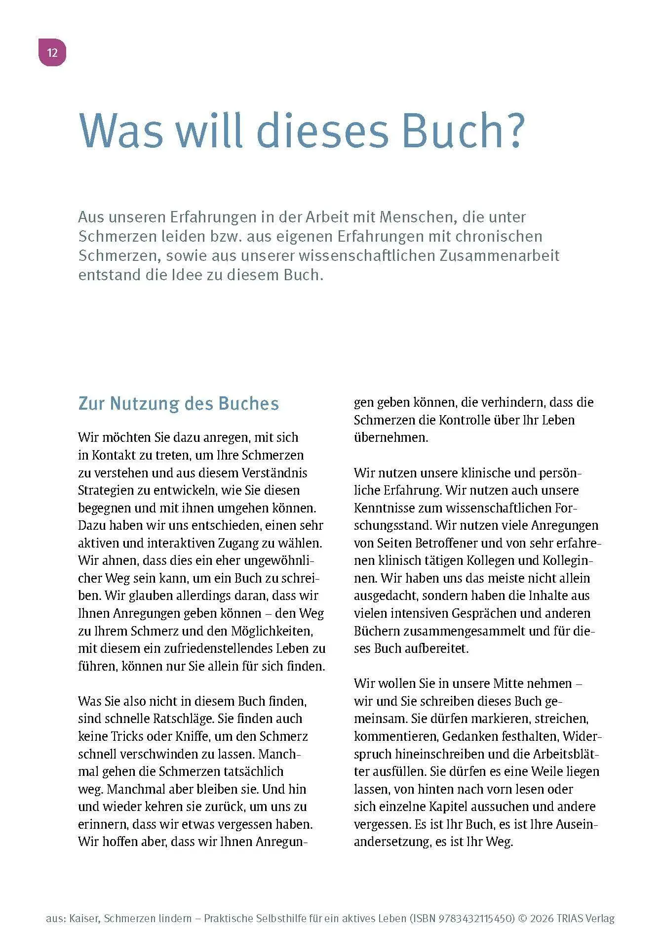 Bild: 9783432115450 | Schmerzen lindern - Praktische Selbsthilfe für ein aktives Leben