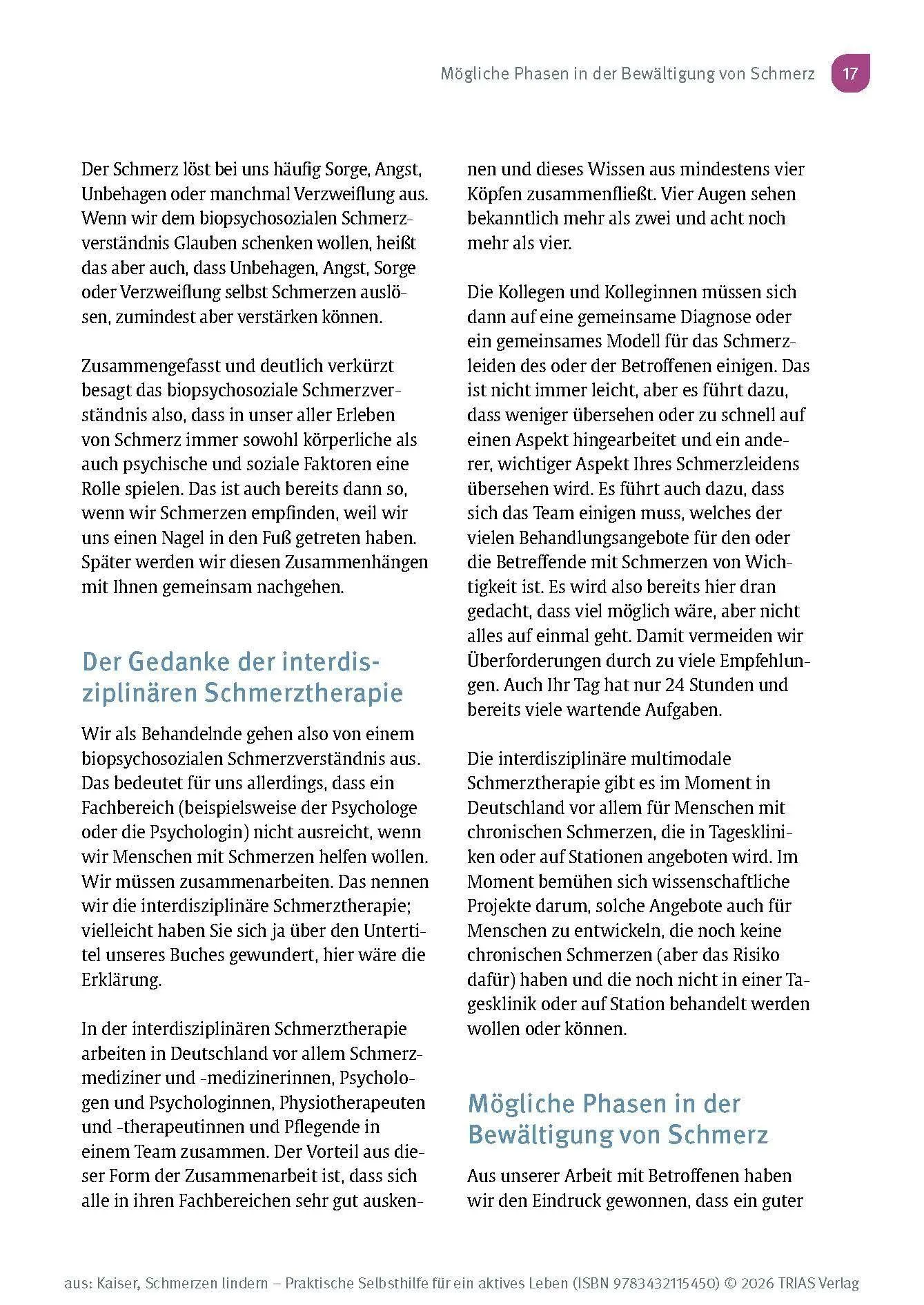 Bild: 9783432115450 | Schmerzen lindern - Praktische Selbsthilfe für ein aktives Leben