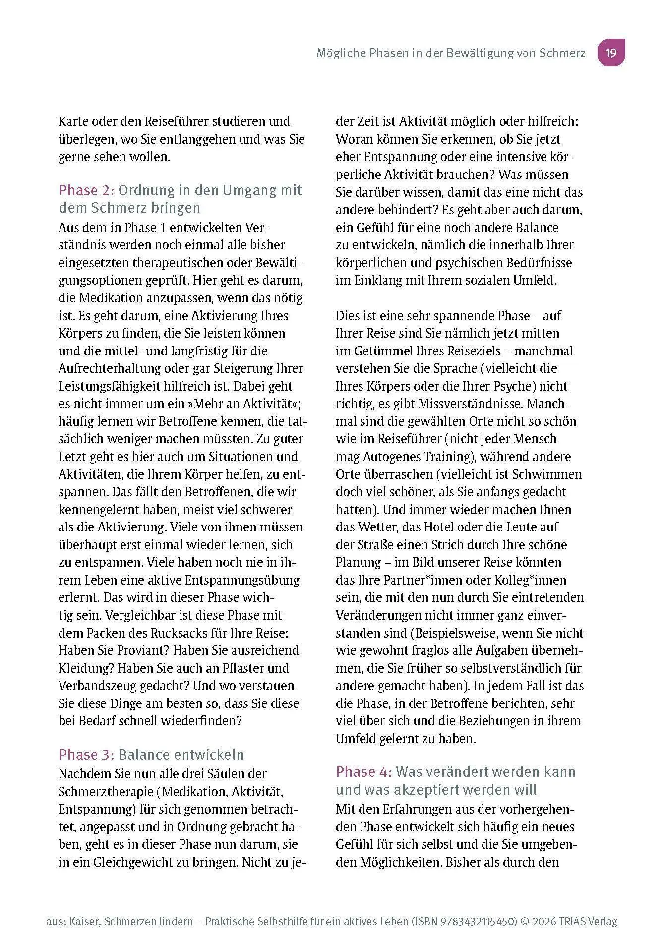 Bild: 9783432115450 | Schmerzen lindern - Praktische Selbsthilfe für ein aktives Leben
