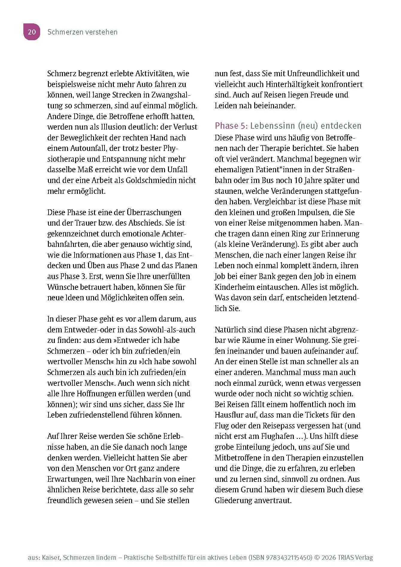 Bild: 9783432115450 | Schmerzen lindern - Praktische Selbsthilfe für ein aktives Leben