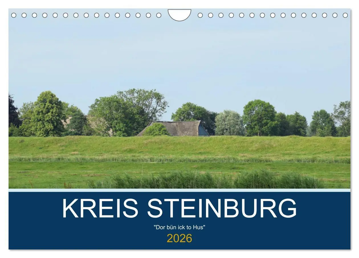 Cover: 9783457895450 | Kreis Steinburg (Wandkalender 2026 DIN A4 quer), CALVENDO...