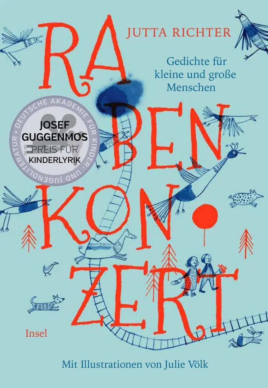 Cover: 9783458645450 | Rabenkonzert | Gedichte für kleine und große Menschen | Jutta Richter