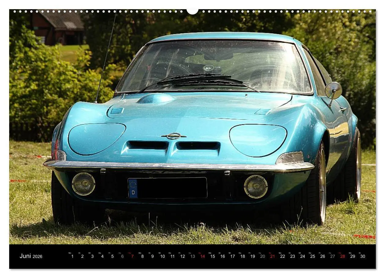 Bild: 9783516055450 | Opel GT Der Kalender (hochwertiger Premium Wandkalender 2026 DIN A2...
