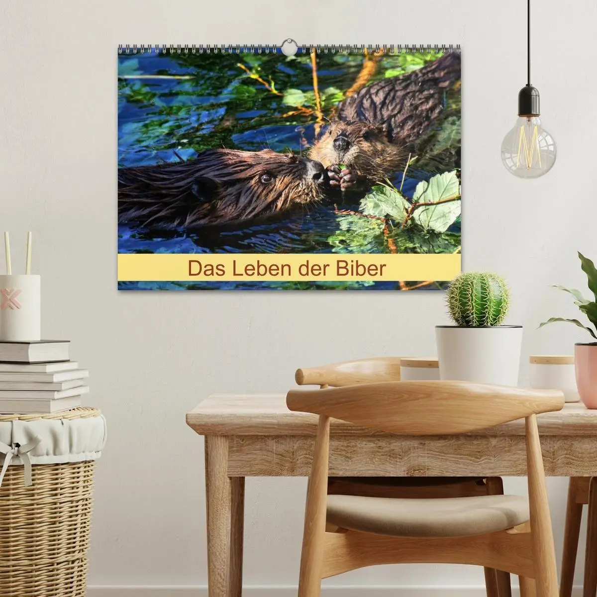 Bild: 9783569835450 | Das Leben der Biber (Wandkalender 2027 DIN A3 quer), CALVENDO...