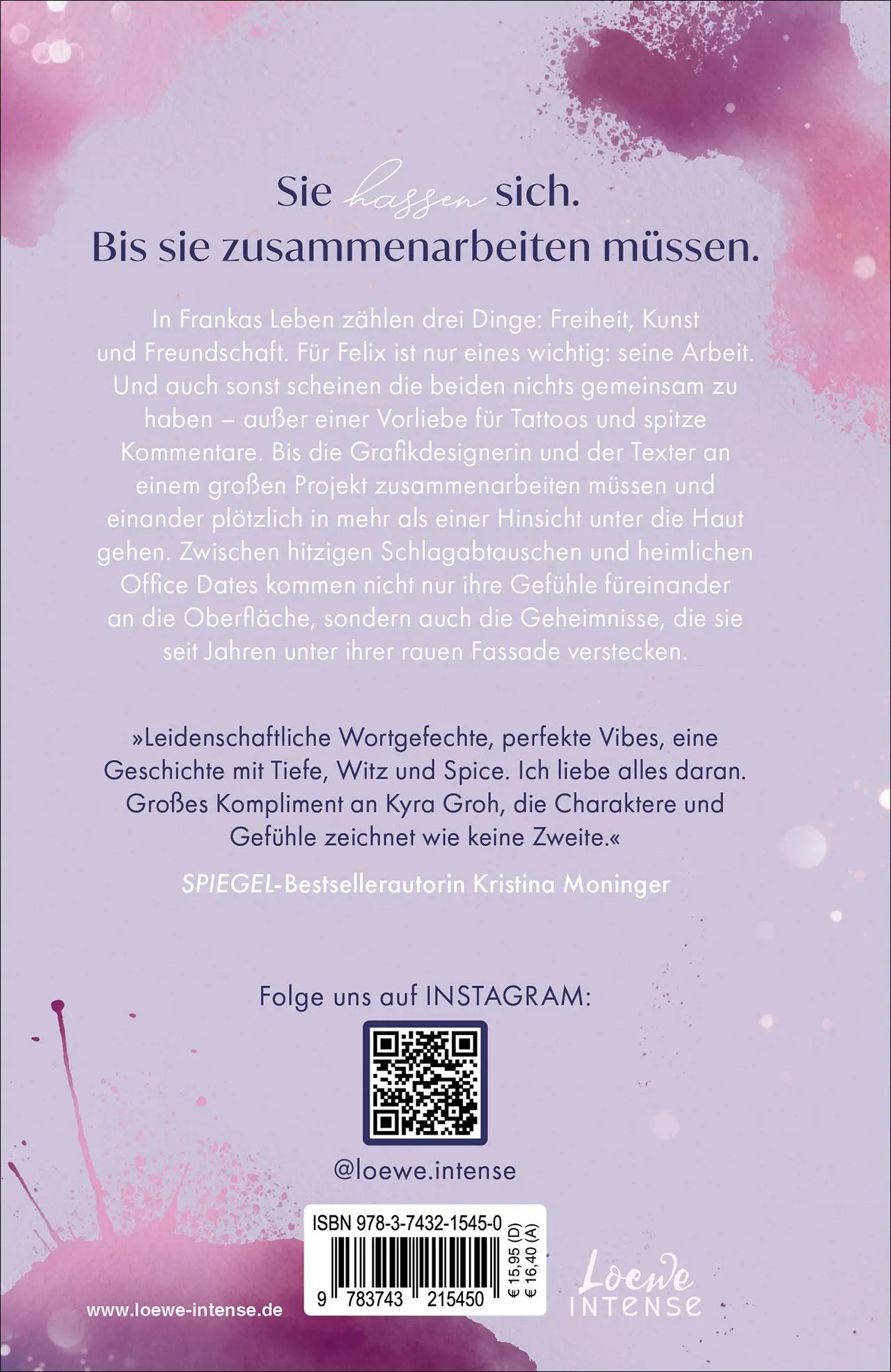 Rückseite: 9783743215450 | Farbenrauschen (Sweet Lemon Agency, Band 2) | Kyra Groh | Taschenbuch
