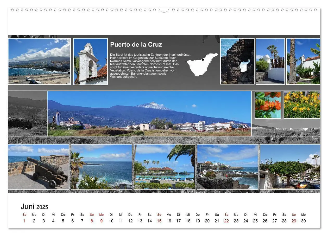 Bild: 9783435005550 | Zauberhaftes Teneriffa (Wandkalender 2025 DIN A2 quer), CALVENDO...