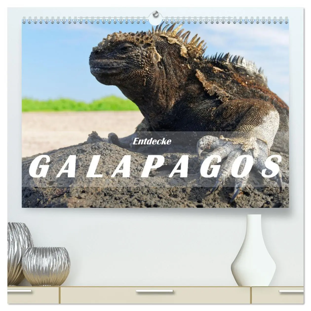 Cover: 9783457405550 | Entdecke Galapagos (hochwertiger Premium Wandkalender 2026 DIN A2...