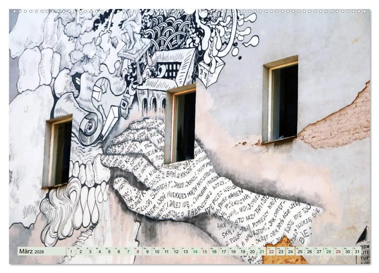 Bild: 9783516045550 | Lodz, die Aufstrebende (Wandkalender 2026 DIN A2 quer), CALVENDO...