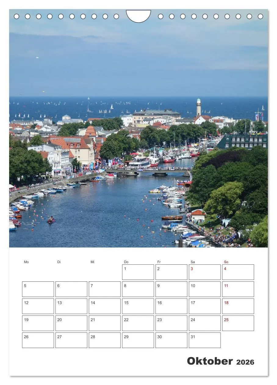Bild: 9783516355550 | Warnemünde Urlaub für zu Hause (Wandkalender 2026 DIN A4 hoch),...