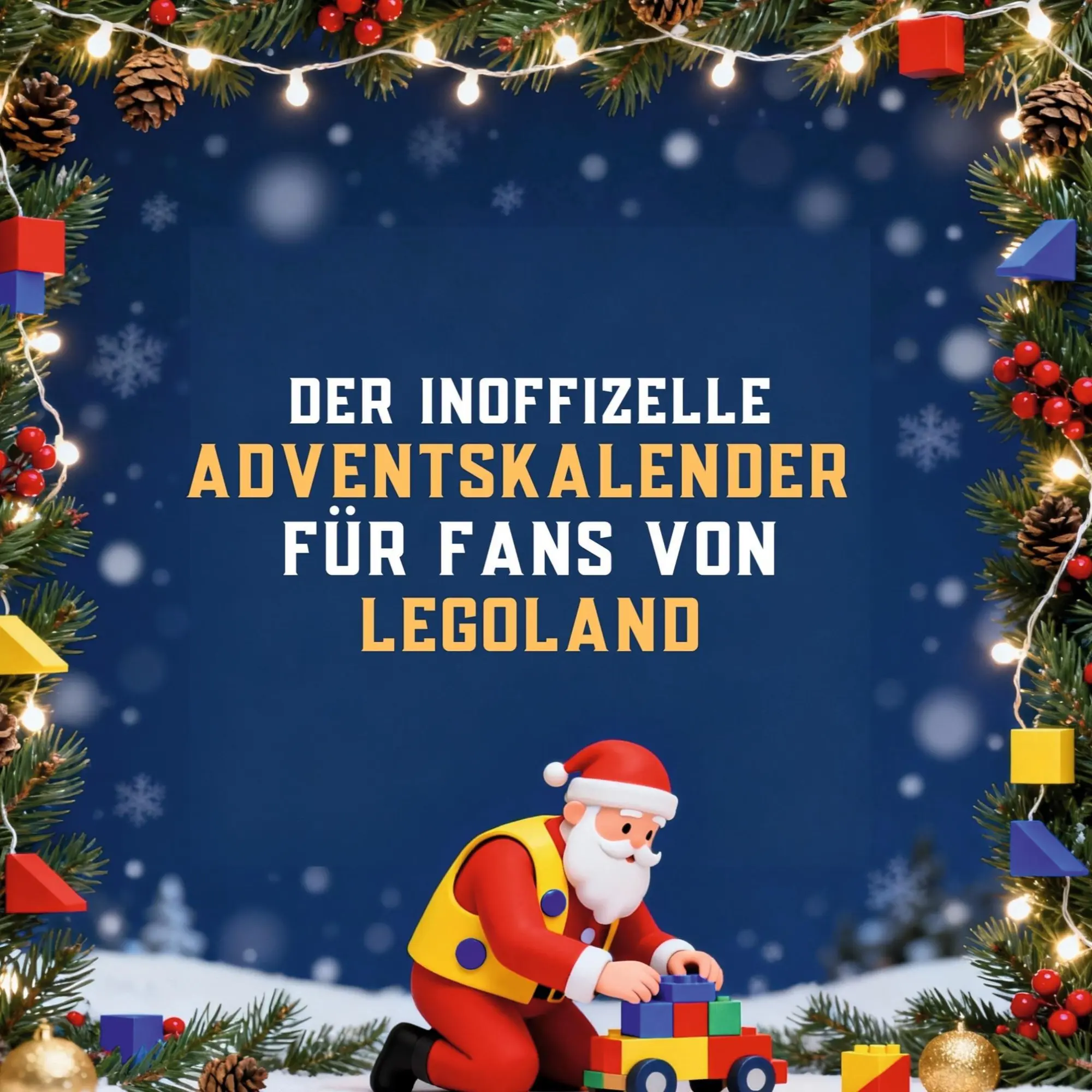 Cover: 9783695315550 | Der inoffizielle Adventskalender für Fans von Legoland | Kaiser | Buch
