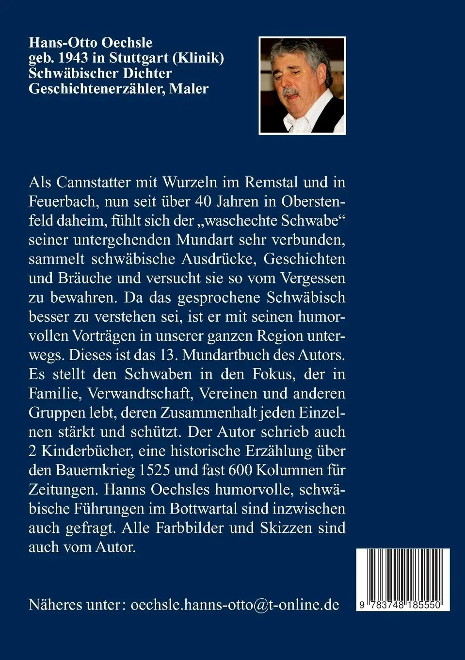 Rückseite: 9783748185550 | Zamma semmr stark | Gschichda ond Gedichd zom Lacha ond Noachdnka